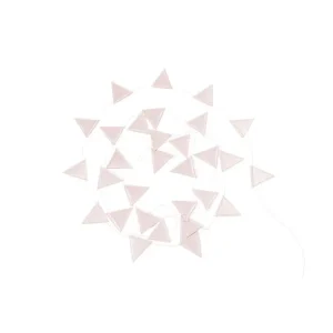 Cotton & Sweets, vimpel 3,3 m, tiny triangle rosa