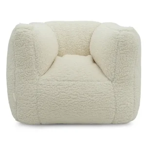 Jollein, Sofa Beanbag lenestol, teddy cream white